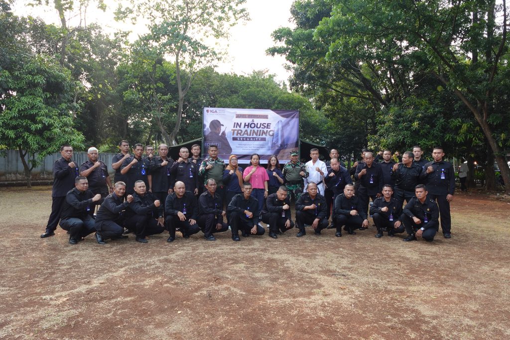 Personel IGA Security Services mengikuti in house training security di Buperta Ragunan